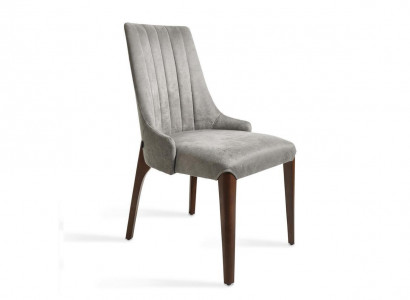 Gray Dining Chair Design Modern Upholstered Seat Luxury Furniture New